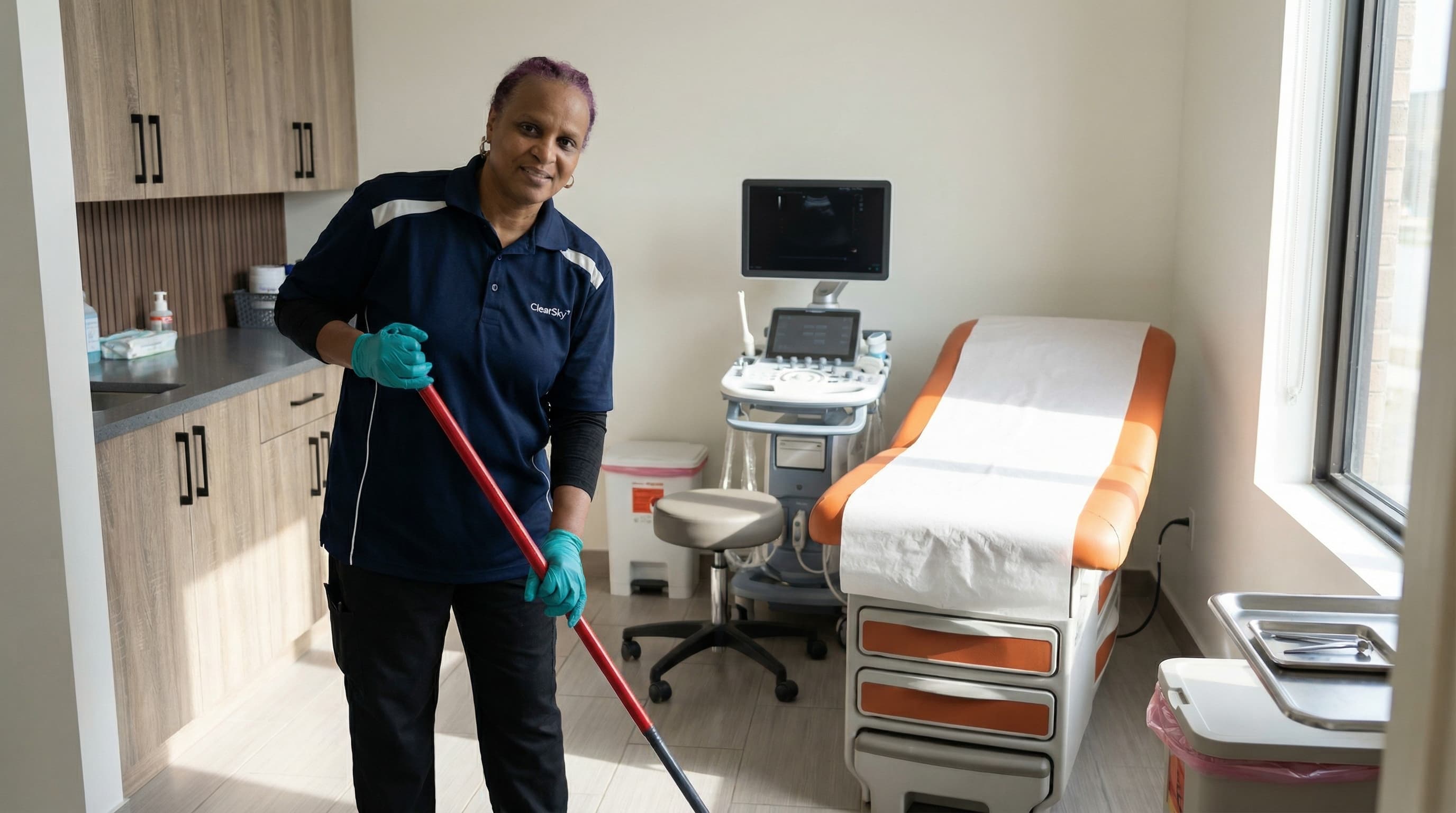 Medical facility cleaning by ClearSky