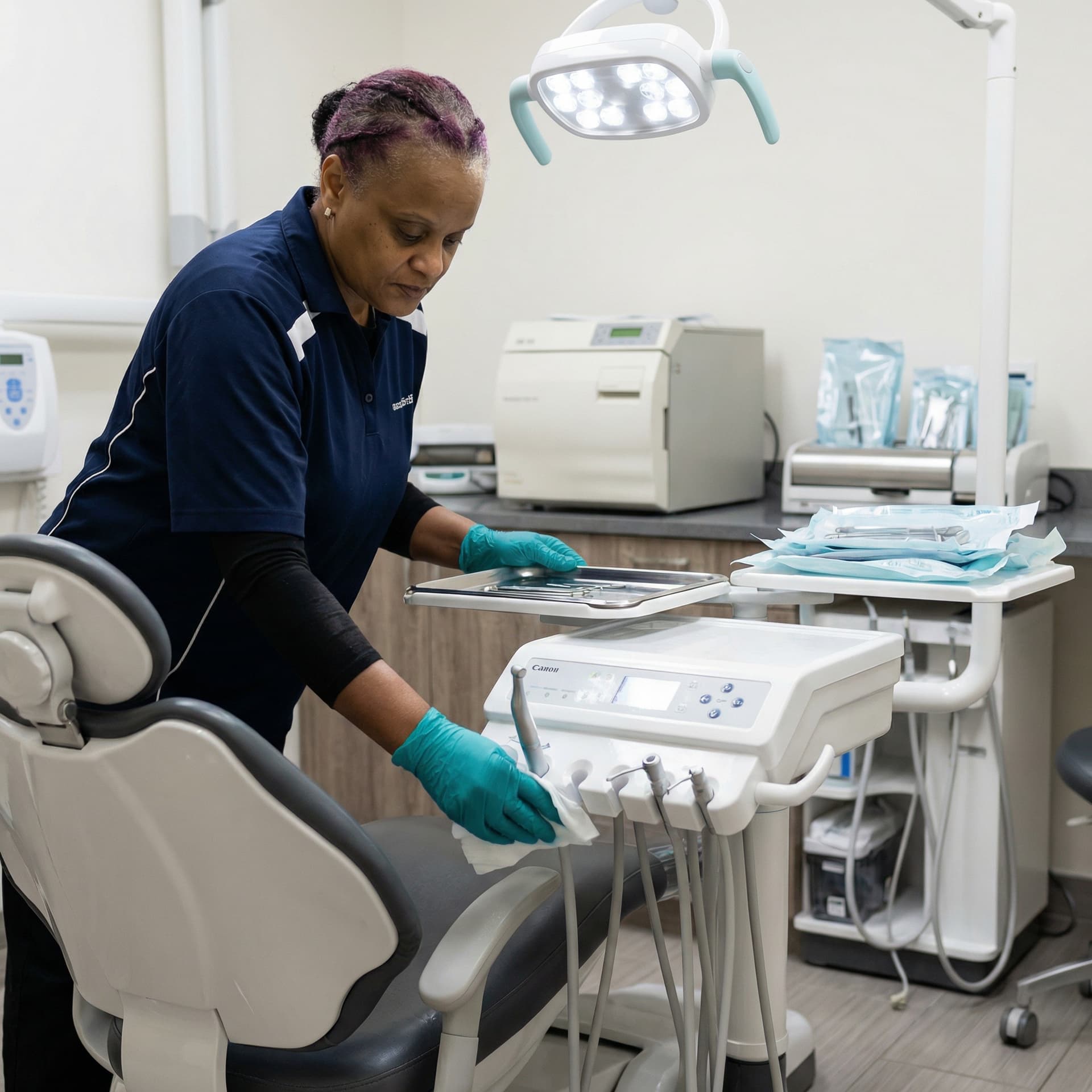 Calgary dental office cleaning