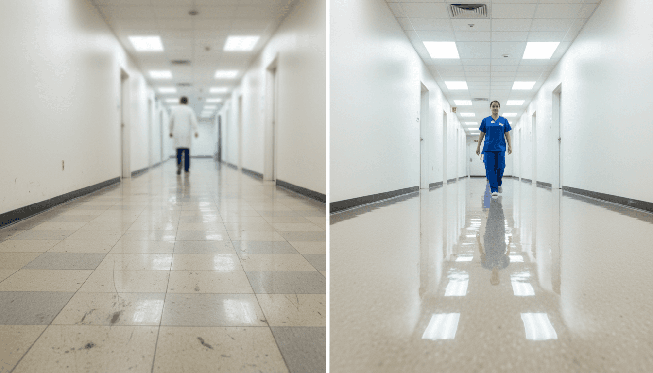 Medical facility floor transformation